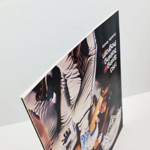 Toronto Blue Jays Vintage Program 1993 Spring Training 90s MLB w/ Ticket Stub - Picture 9 of 12